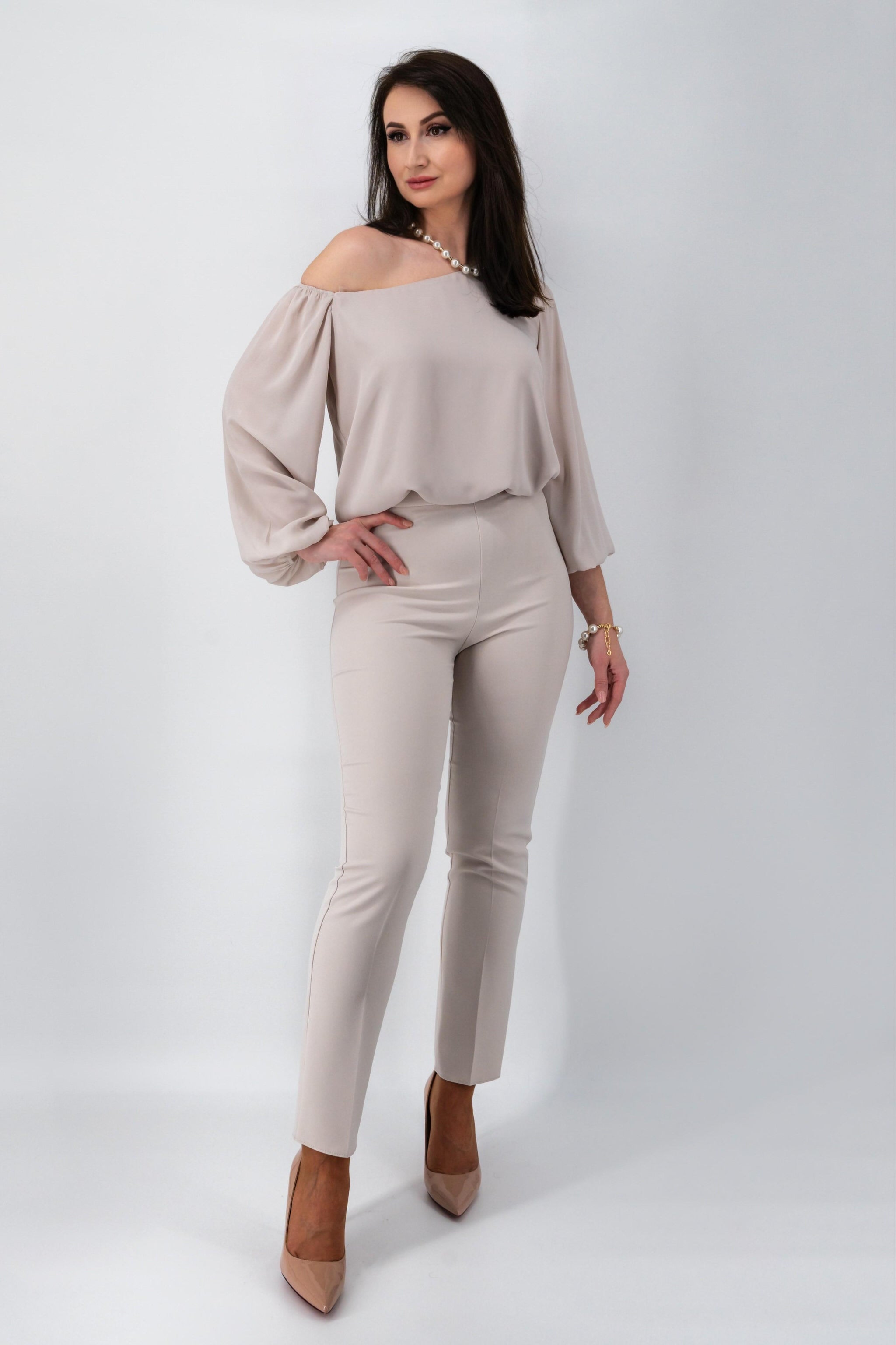 Beige broek-MyEssentials