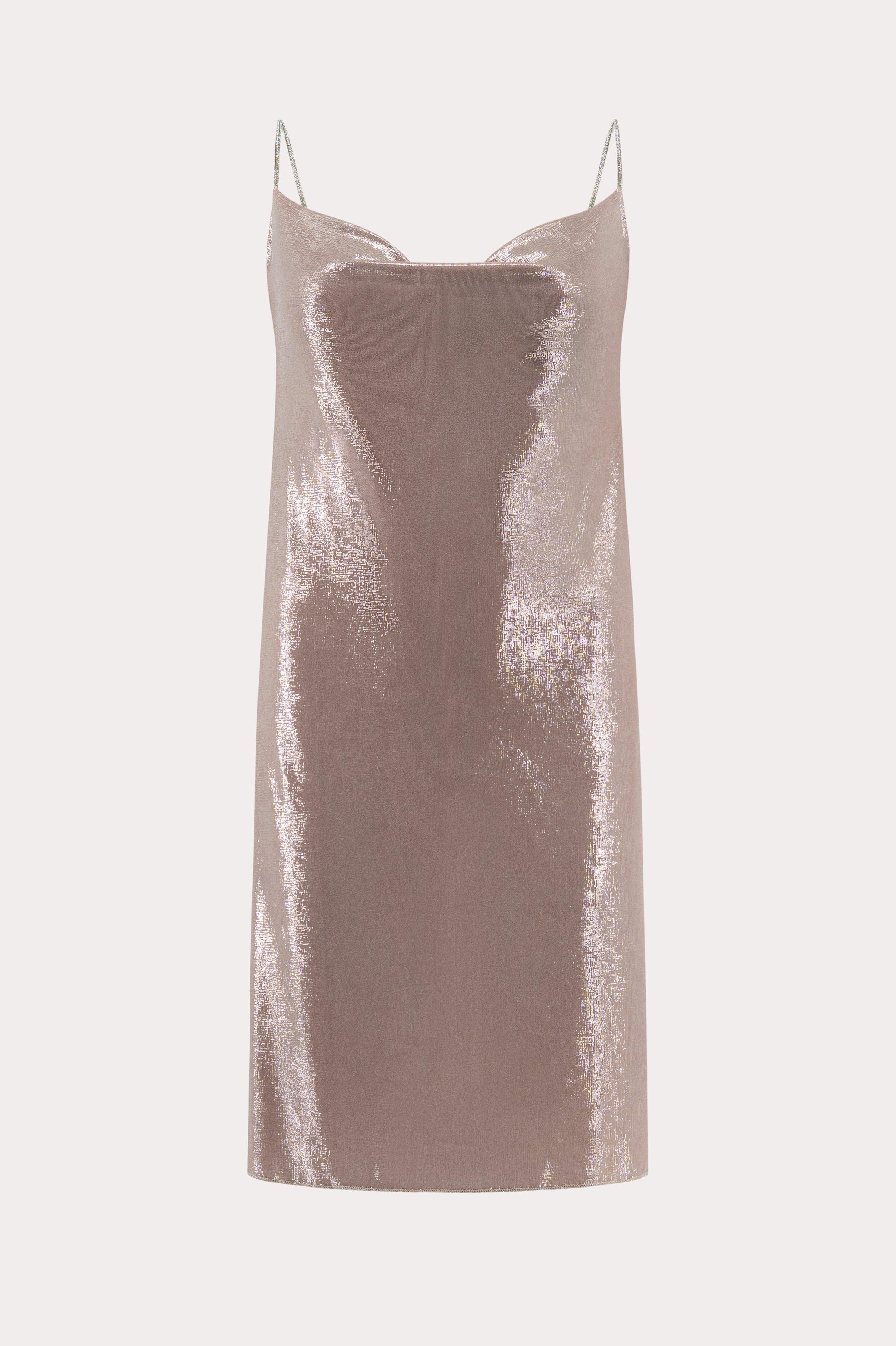 Roze glinsterende jurk-MyEssentials