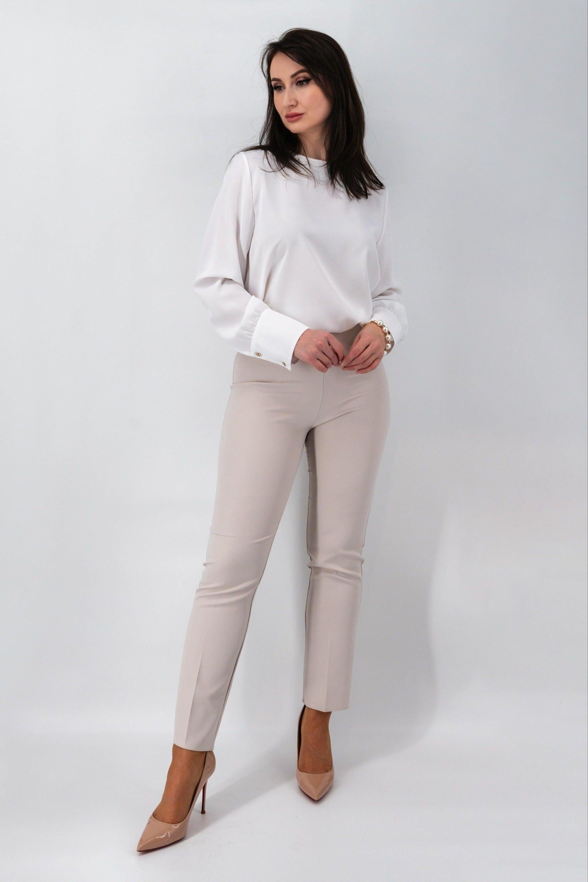 Witte blouse-MyEssentials