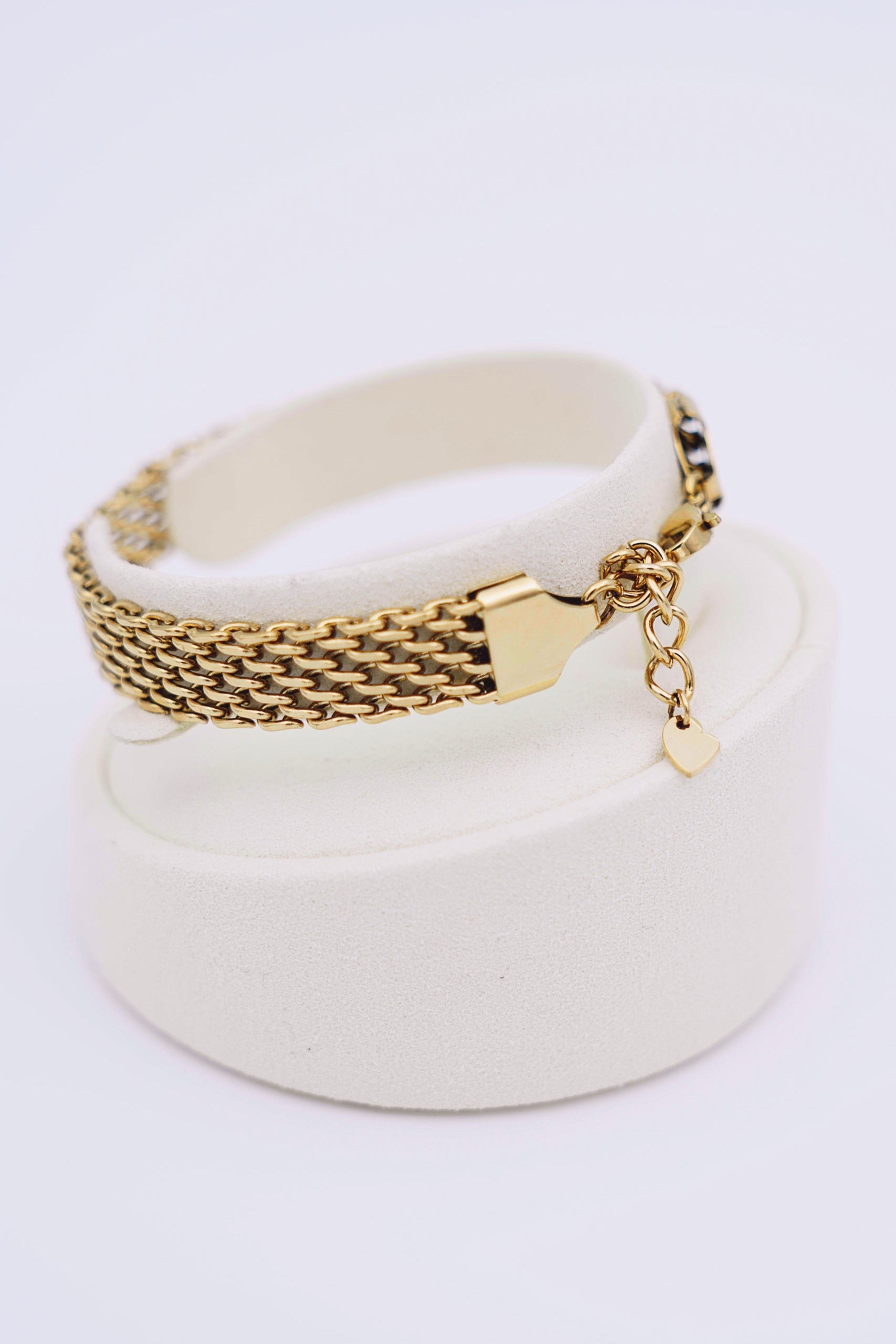 Goudkleurige armband met fijne schakels-MyEssentials
